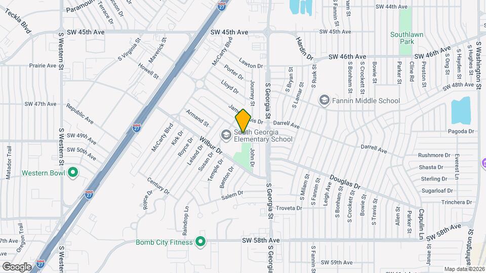 2705 John Dr Map and Location Details