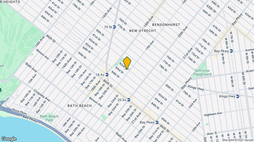 8210 19th Ave Mapa y Detalles de la Ubicación