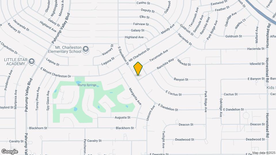 2751 S Dandelion St Map and Location Details