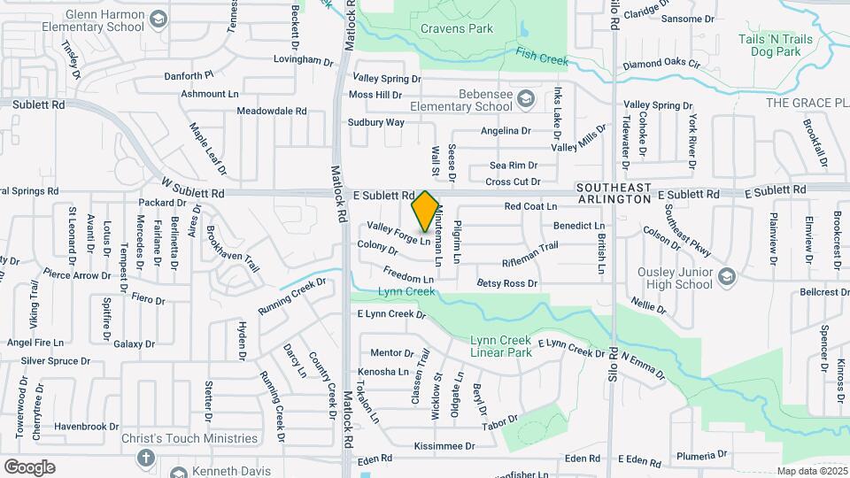 6221 Valley Forge Ct Map and Location Details
