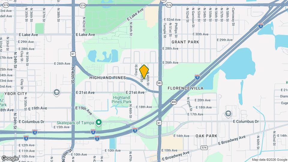 3205 N 47th St Map and Location Details