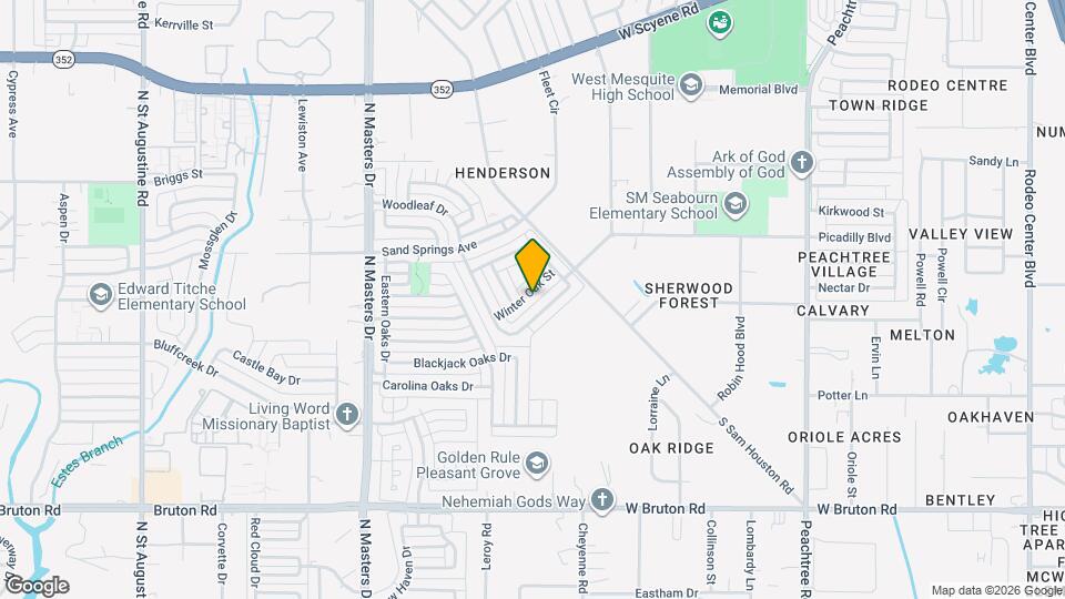 2540 Winter Oak St Map and Location Details