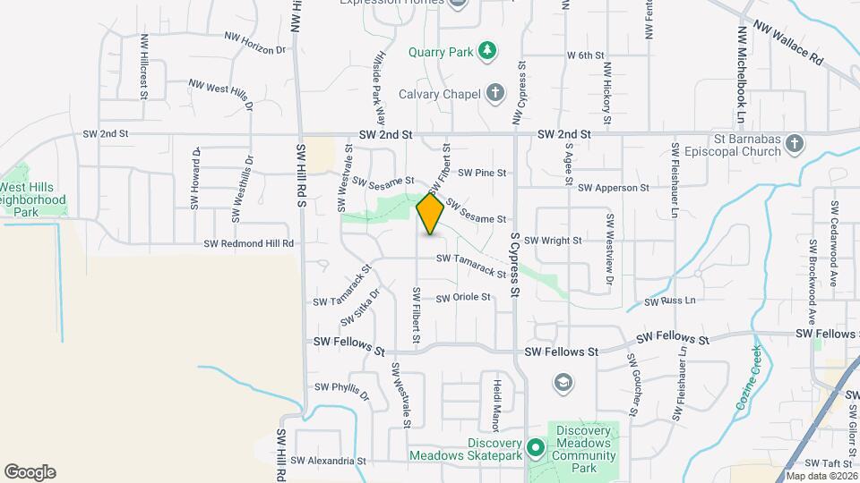 531 SW Honeysuckle Ct Map and Location Details