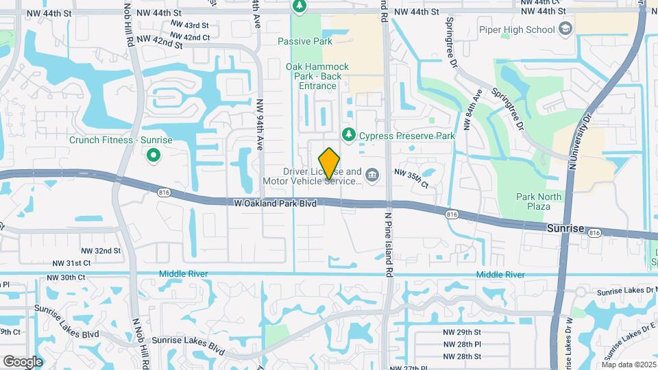 9100 NW 35th Pl Map and Location Details