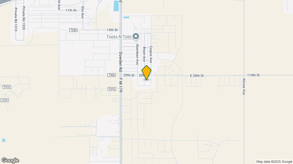 2008 Bryan Ave Mapa y Detalles de la Ubicación