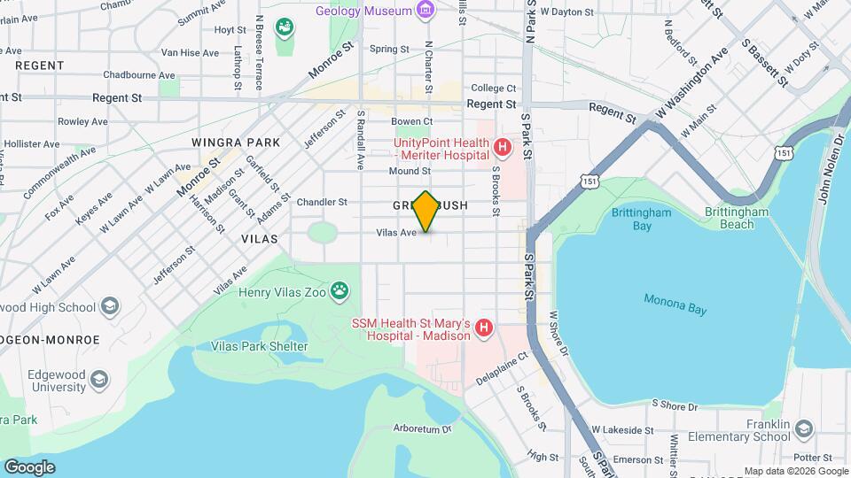 1203 Vilas Ave Map and Location Details