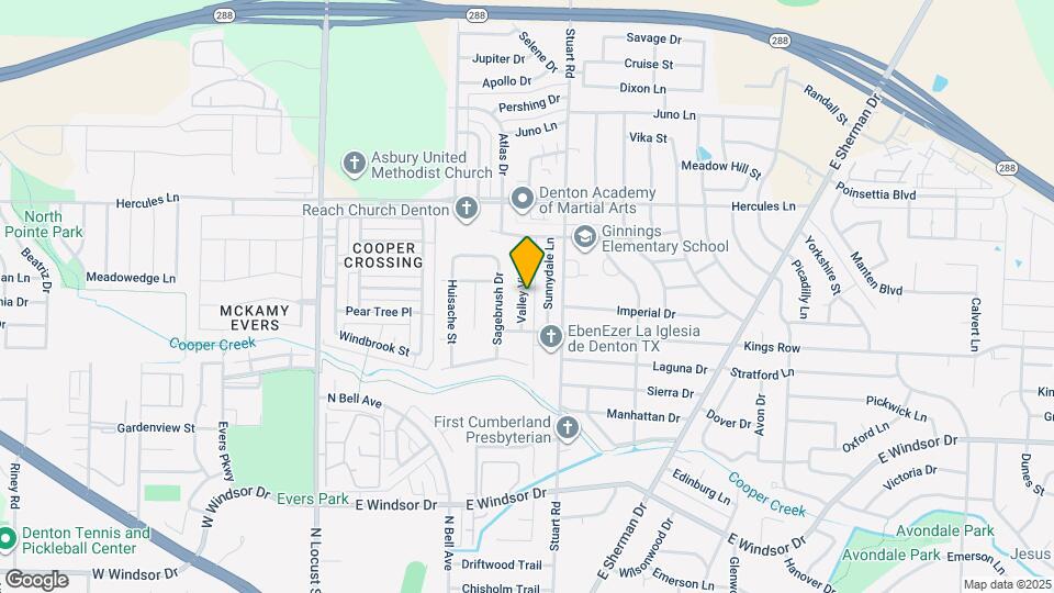 3406 Valley View Rd Map and Location Details