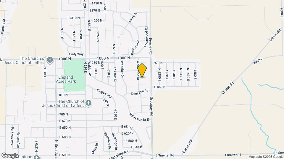 846 E 900 N Map and Location Details