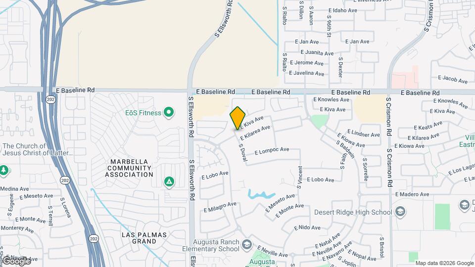 9363 E Kiva Ave Map and Location Details