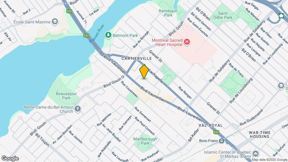 6144 Émile-Nelligan Rue Map and Location Details