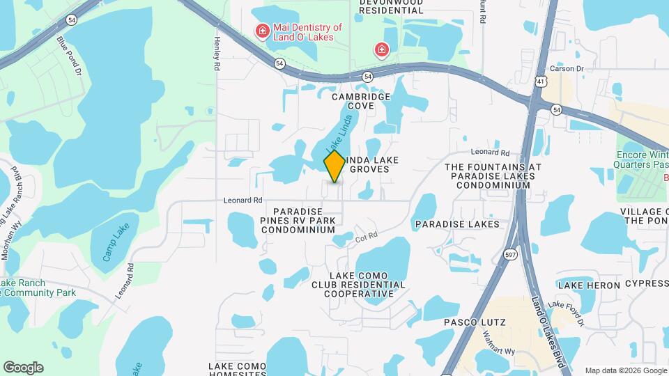 2064 Lady Lk Ln Map and Location Details