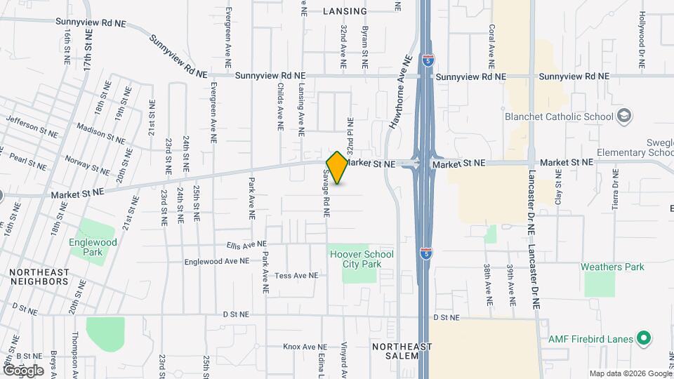 3231 Alberta Ave NE Map and Location Details