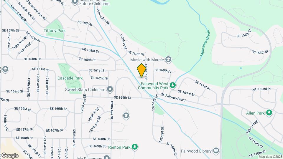 13063 SE 161st St Map and Location Details