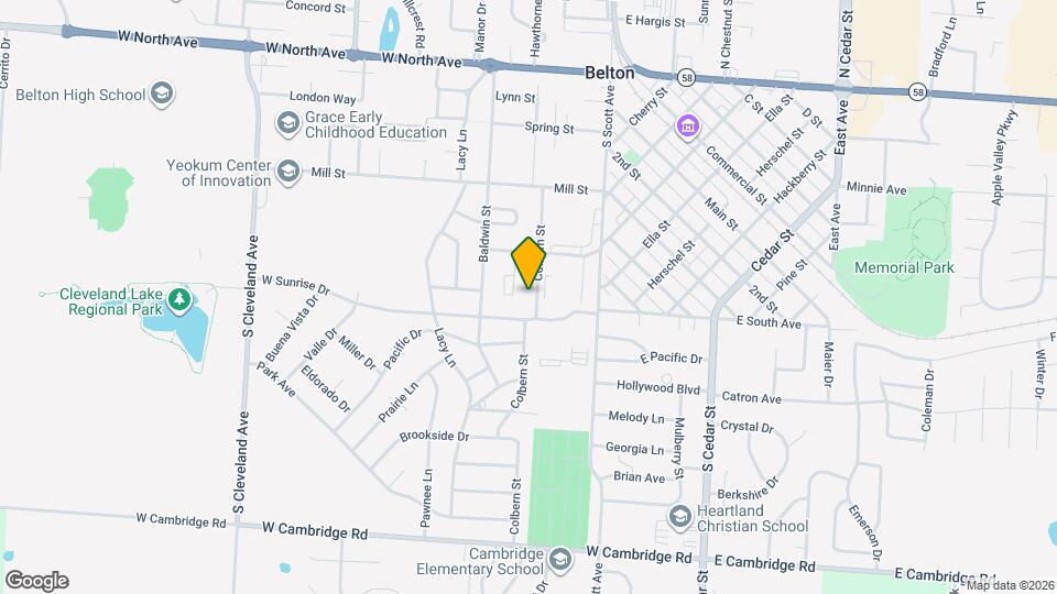 412 Colbern St Map and Location Details