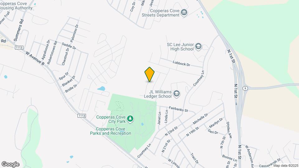 834 Ross Rd Map and Location Details