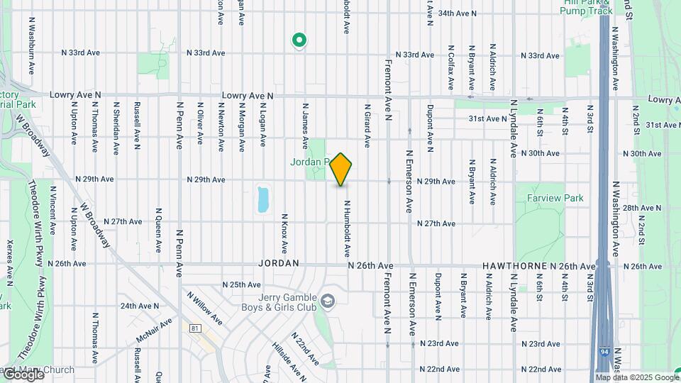 2815 N Humboldt Ave Map and Location Details
