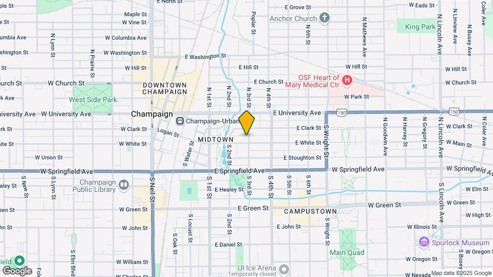212 E White - Offboarded 01/14/2025 Map and Location Details