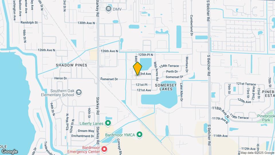 8433 Somerset Dr Map and Location Details