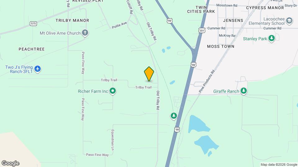 20111 Old Trilby Rd Map and Location Details