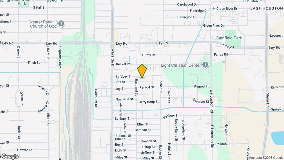 8013 Ritz St Map and Location Details