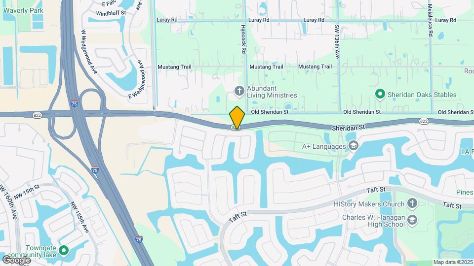 13955 NW 22nd Ct Map and Location Details