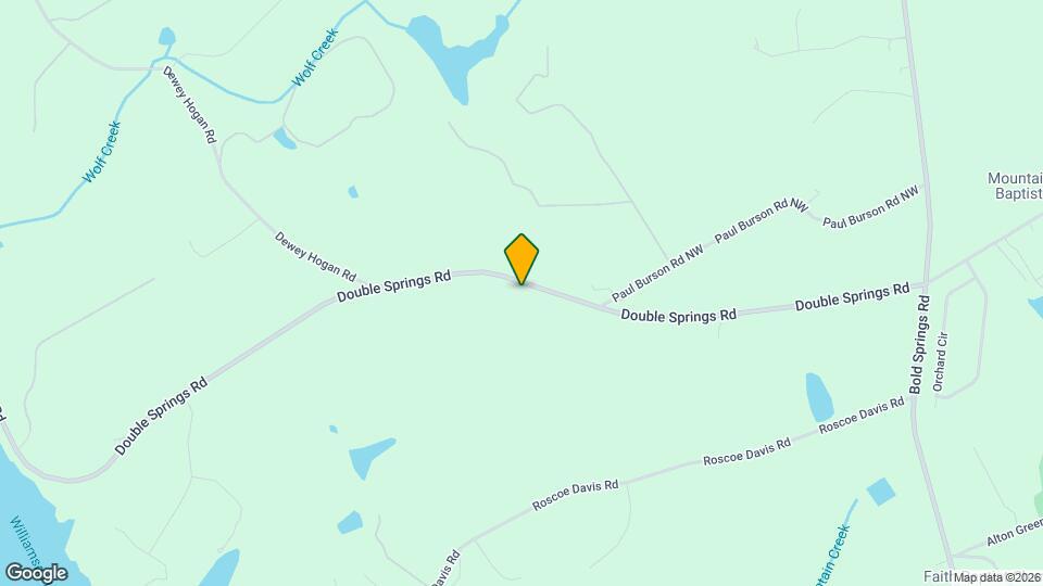 442 Double Springs Rd SW Map and Location Details