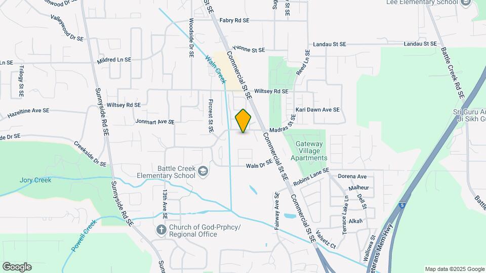 Battle Creek Lodge Apartments Map and Location Details