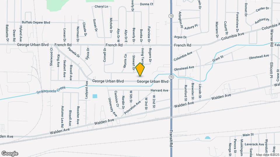 3038 George Urban Blvd Map and Location Details