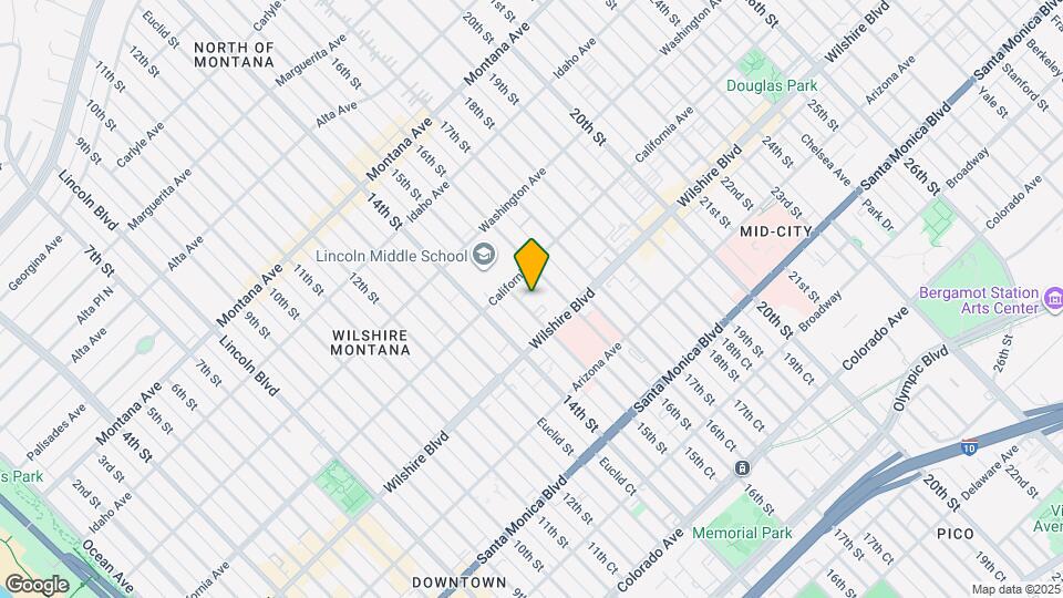 1121 15th St Map and Location Details