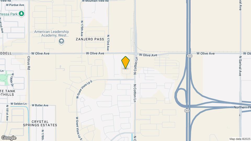 17145 W Golden Ln Mapa y Detalles de la Ubicación