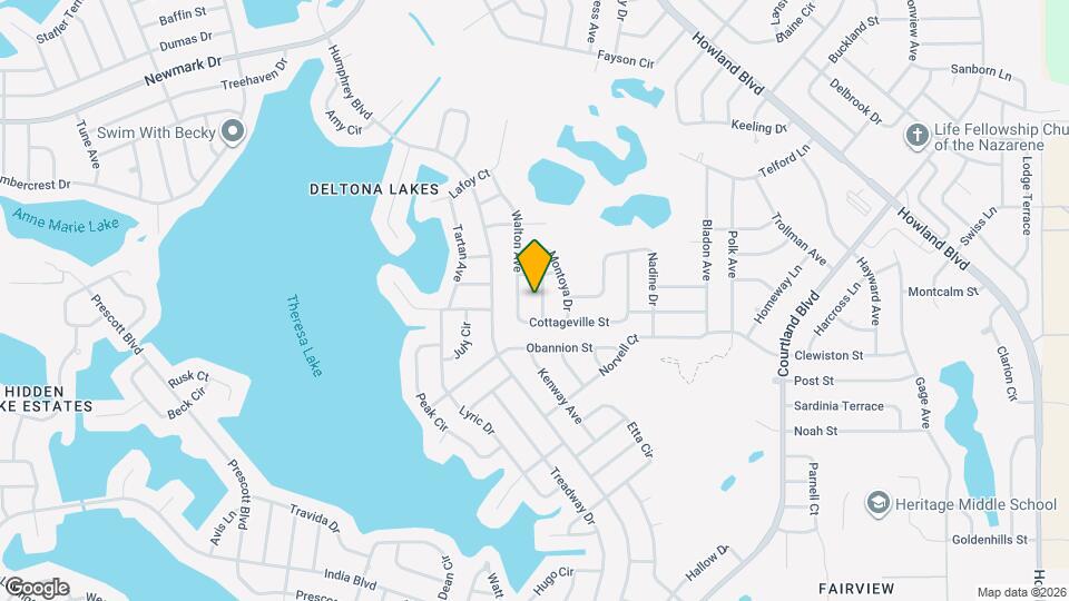 1270 Navarre Dr Mapa y Detalles de la Ubicación