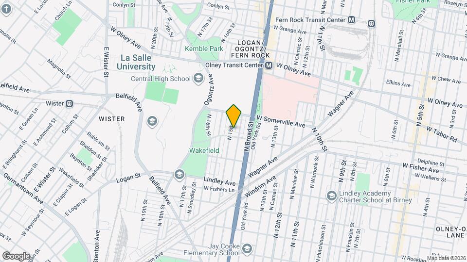 5315 N 15th St Mapa y Detalles de la Ubicación