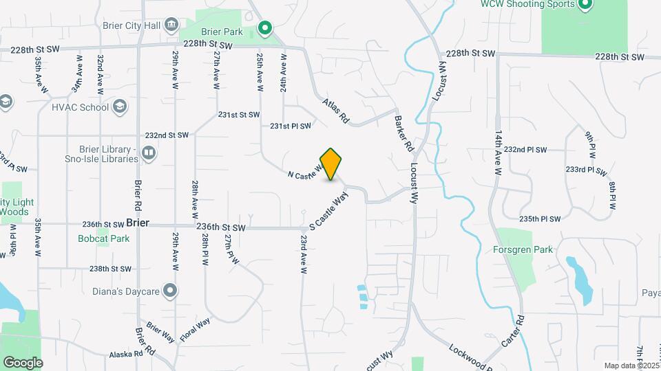 2032 N Castle Way Map and Location Details