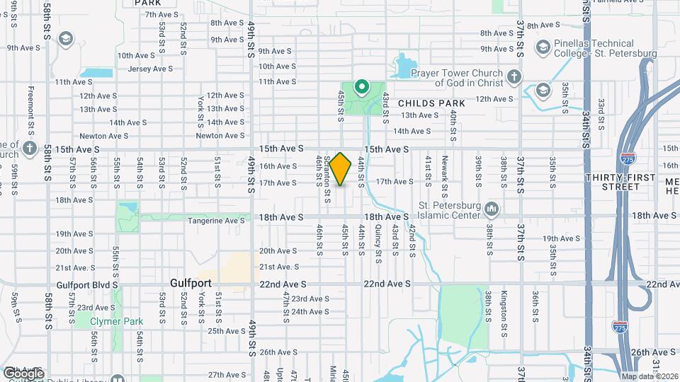 1727 45th St S Map and Location Details