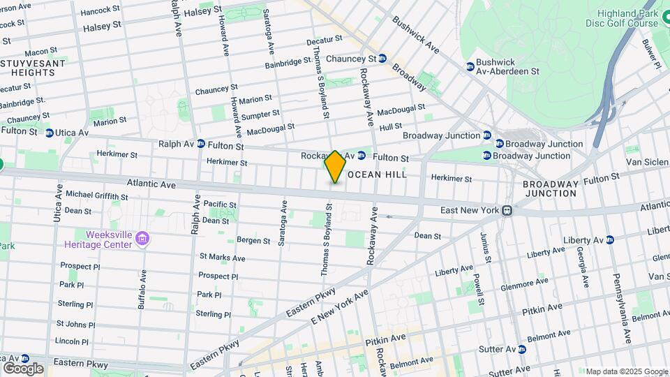 225 Thomas S Boyland Street Map and Location Details