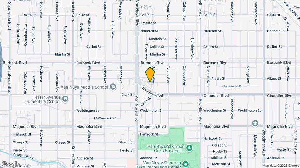 5455 Sylmar Ave-Unit -1705 Map and Location Details