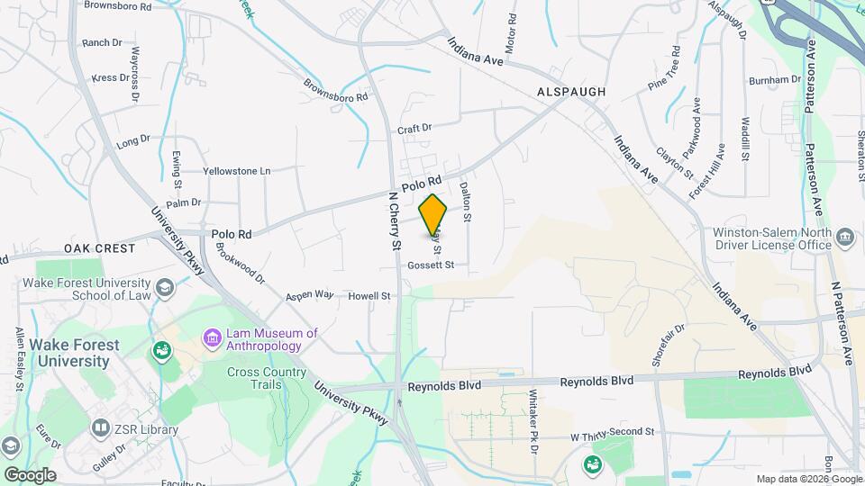 4012 May St Map and Location Details