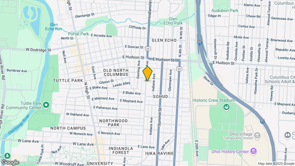 2414 Indianola Ave, Unit 2414 Mapa y Detalles de la Ubicación