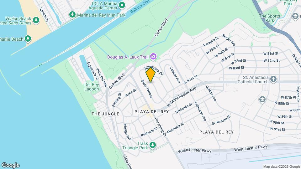 8221 Delgany Ave Mapa y Detalles de la Ubicación