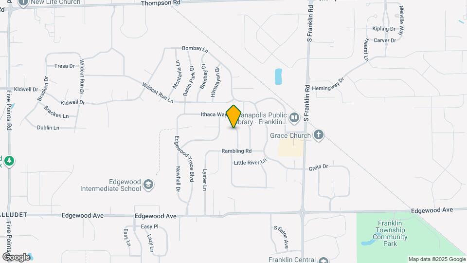 5604 Rambling Dr Map and Location Details