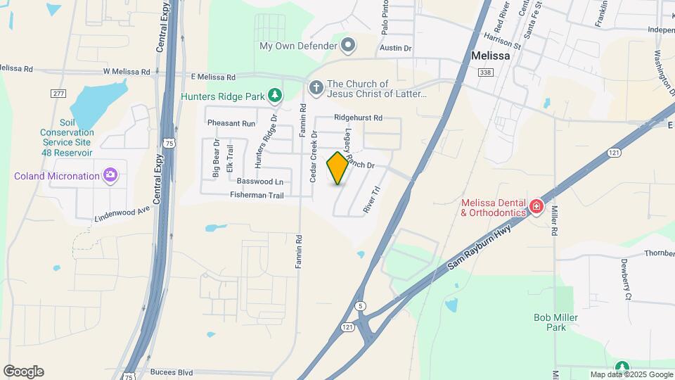 2203 Vista Ridge Rd Map and Location Details