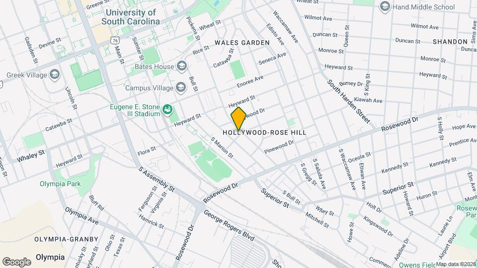 147 S Pickens St Map and Location Details