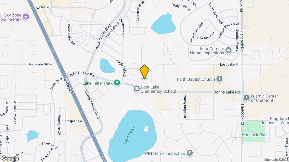 1869 Nature Cove Ln Map and Location Details