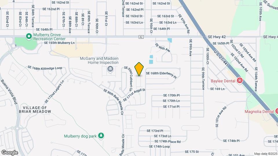 16879 SE 94th Sunnybrook Cir Map and Location Details