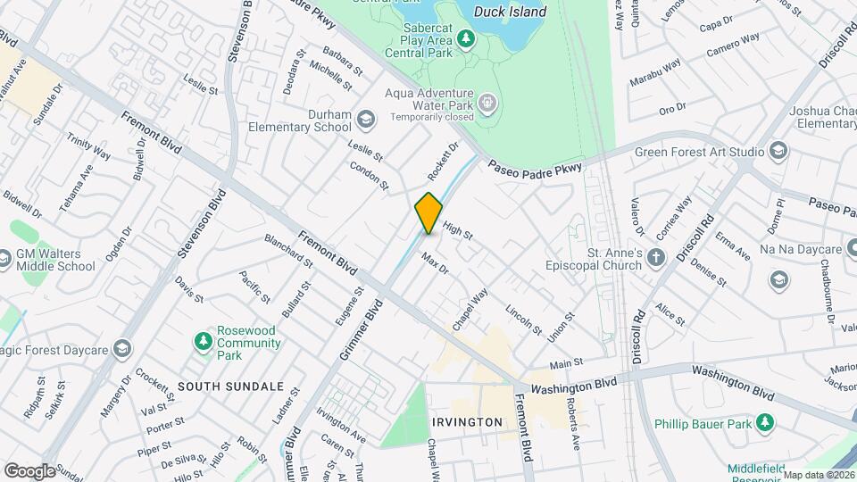 40470 Grimmer Blvd Map and Location Details