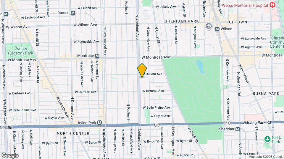 4239 N Ashland Ave Map and Location Details