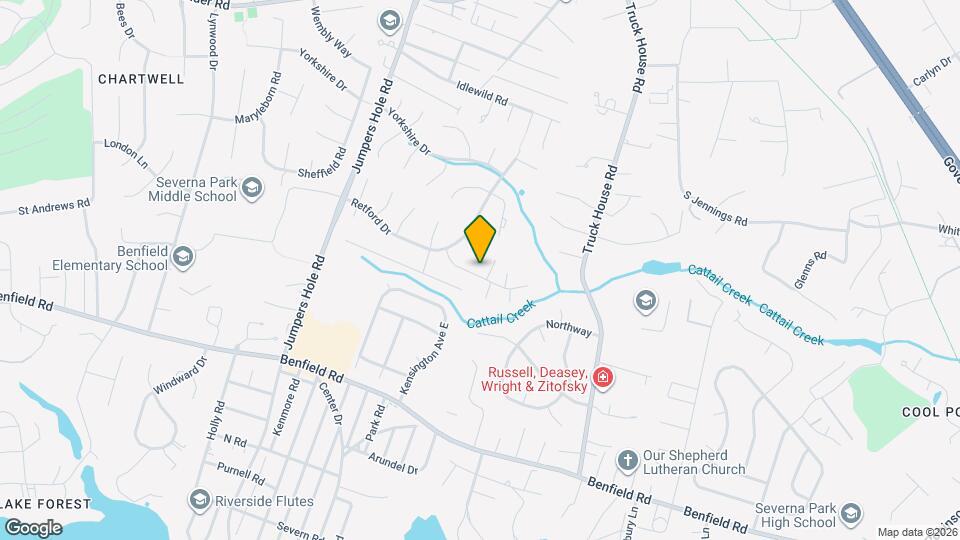 527 Charington Dr Map and Location Details