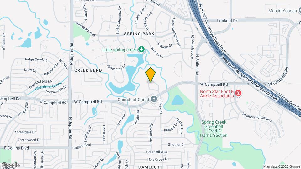 6615 Rutledge Rd Map and Location Details