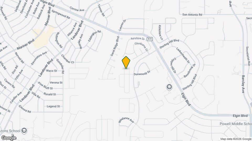4330 Crosswhite Ct Map and Location Details