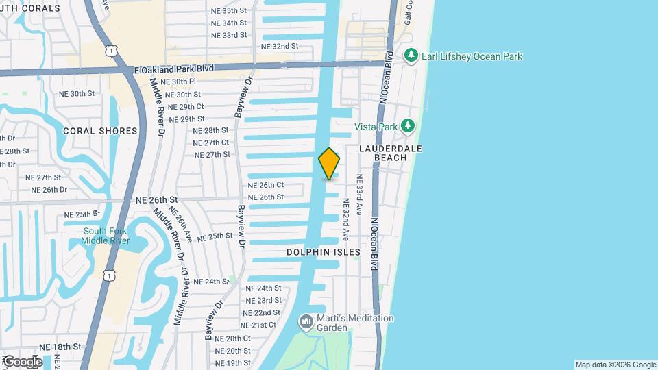 3018 NE 26th St Map and Location Details